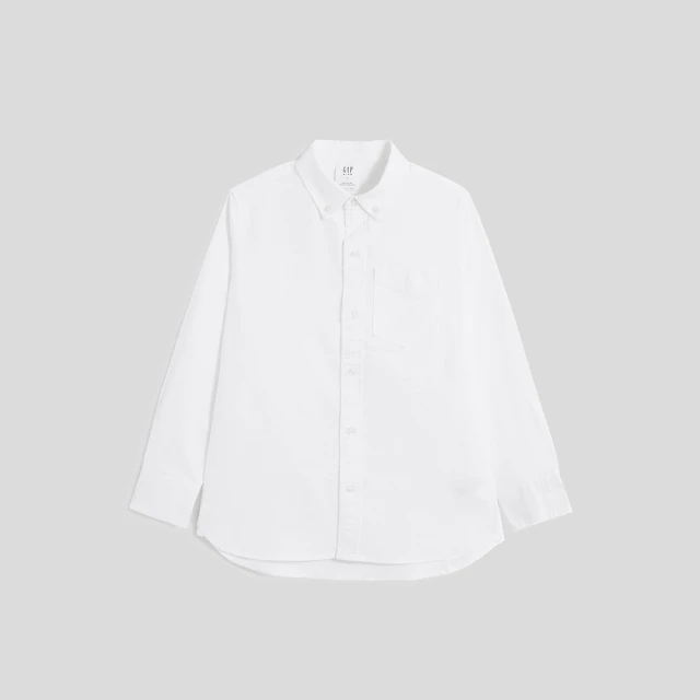 Gap 男童裝 翻領長袖襯衫-藍白條紋(730008) 歷史價格詳細信息