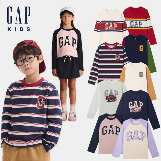 Gap 男裝 Logo刺繡圓領休閒短袖T恤-深灰色(810622) 歷史價格詳細信息