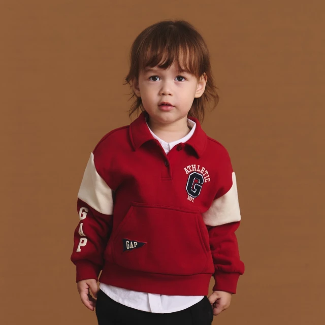 【GAP】男裝 Logo刺繡刷毛束口鬆緊運動褲 碳素軟磨系列-灰色(677015) 歷史價格詳細信息