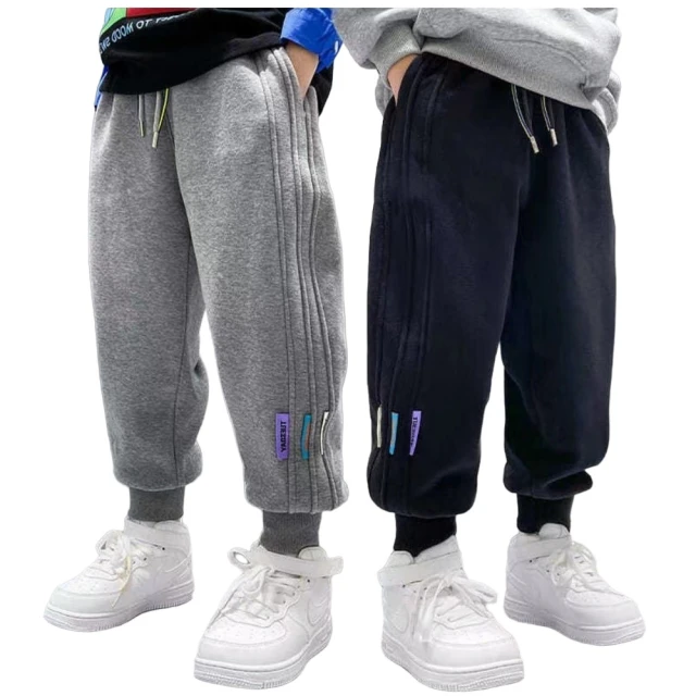 男童冬裝加絨小獅子套裝2023新款洋氣嬰兒童衣服加厚寶寶兩件套潮 歷史價格詳細信息