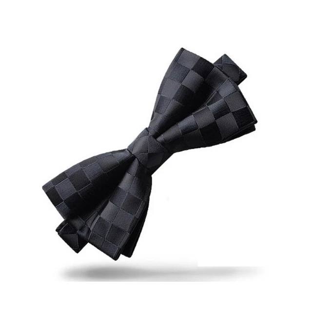 拉福，】黑底格紋日系結新郎結婚領結糾糾 (兒童) 歷史價格詳細信息