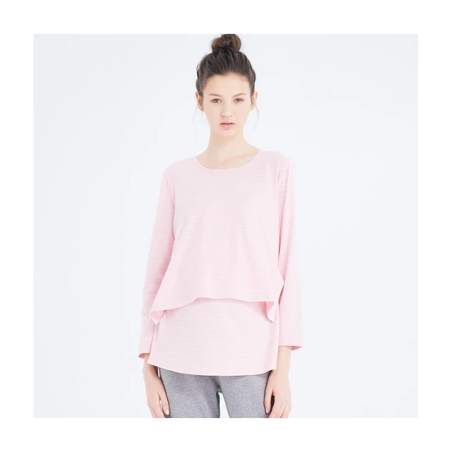 【Gennies 奇妮】親膚棉質居家哺乳衣-藍白條(孕婦裝 月子服 居家服 睡衣 長袖 假二件 上掀哺乳) 歷史價格詳細信息