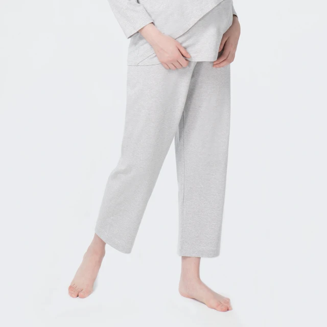 Gennies奇妮 親膚直筒休閒孕婦褲(條紋粉TPA46) 歷史價格詳細信息