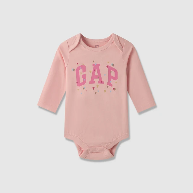 Gap 嬰兒裝 Logo純棉小熊刺繡抽繩束口鬆緊褲-藍灰條紋(787443) 歷史價格詳細信息