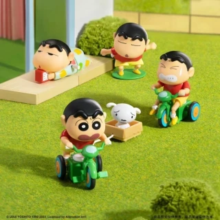 52TOYS蠟筆小新動感新生活盲盒發條可動手辦會動小新潮流玩具擺件 歷史價格詳細信息