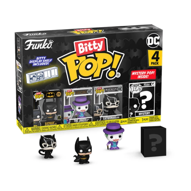 【FUNKO】Bitty POP：蝙蝠俠85周年 4入組 雙面人(款式隨機出貨) 歷史價格詳細信息