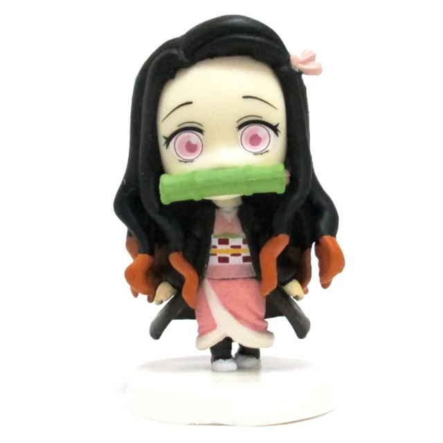 日本進口鬼滅之刃禰豆子公仔模型玩具迷你版 6417456【小品館】 歷史價格詳細信息