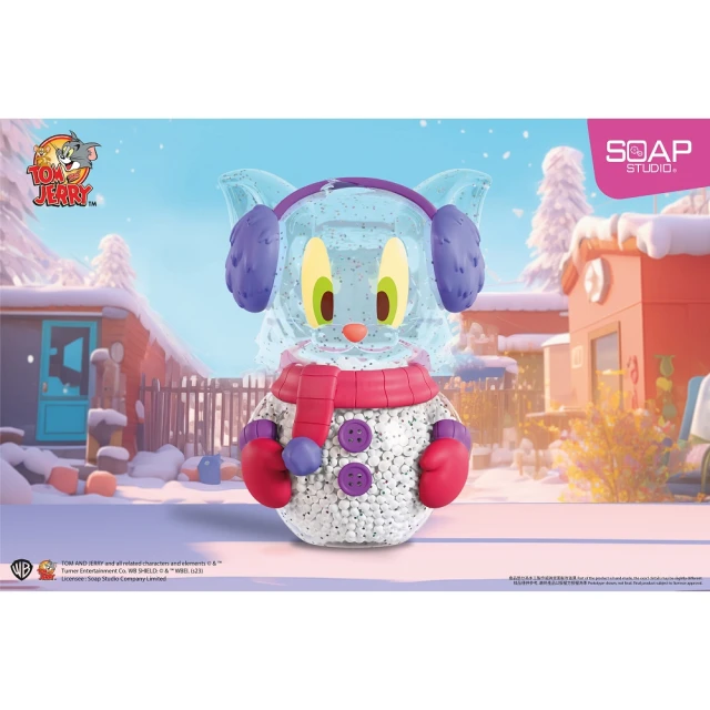 【Beast Kingdom 野獸國】湯姆貓與傑利鼠 傑利鼠 聖誕款 Blop Blop系列(SOAP STUDIO CA435) 歷史價格詳細信息