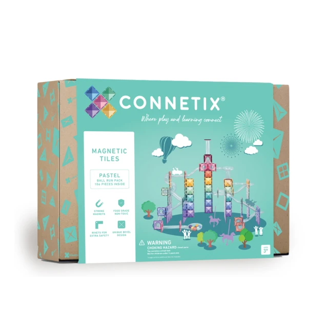 【Connetix 磁樂】澳洲 Connetix 磁力片 -212片 彩虹大型建構組(STEAM 玩具) 歷史價格詳細信息