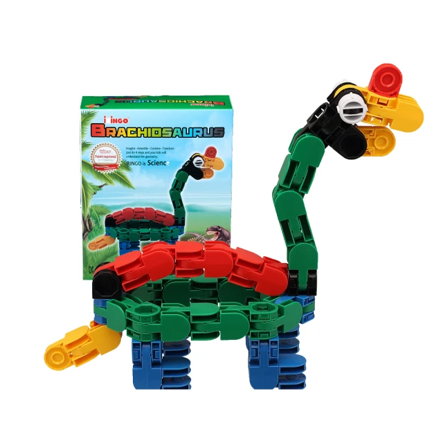 【媽咪可兒】韓國iRingo 百變創意3D積木-侏儸紀公園系列(腕龍) 價格比較,價格查詢,歷史價格詳細信息