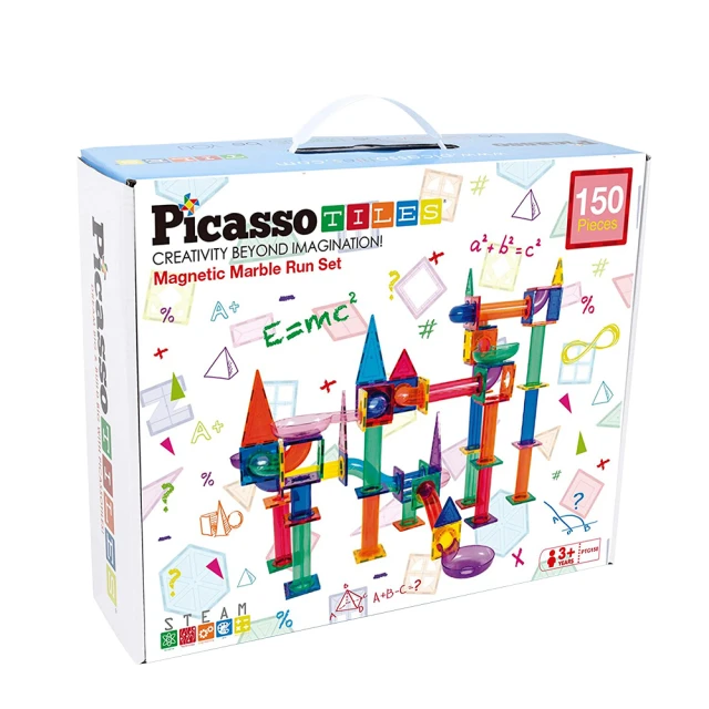PicassoTiles磁力積木-賽車軌道128PCS(PTR128） 歷史價格詳細信息