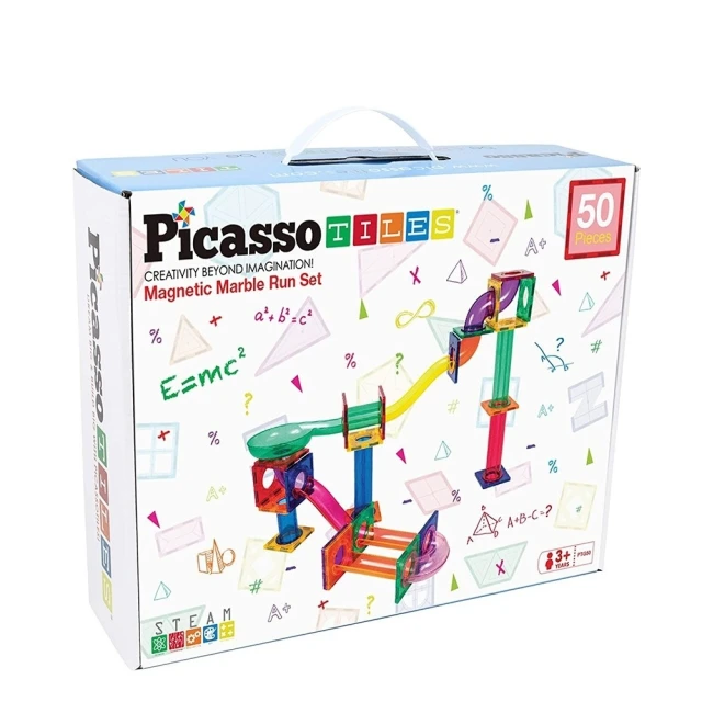 PicassoTiles磁力積木-賽車軌道128PCS(PTR128） 歷史價格詳細信息