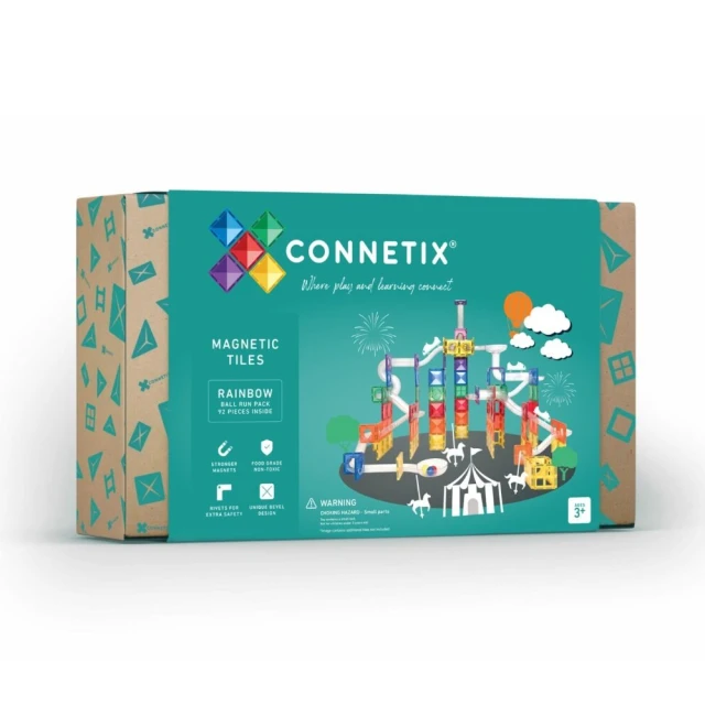 【Connetix 磁樂】澳洲 Connetix 磁力片 -212片 彩虹大型建構組(STEAM 玩具) 歷史價格詳細信息