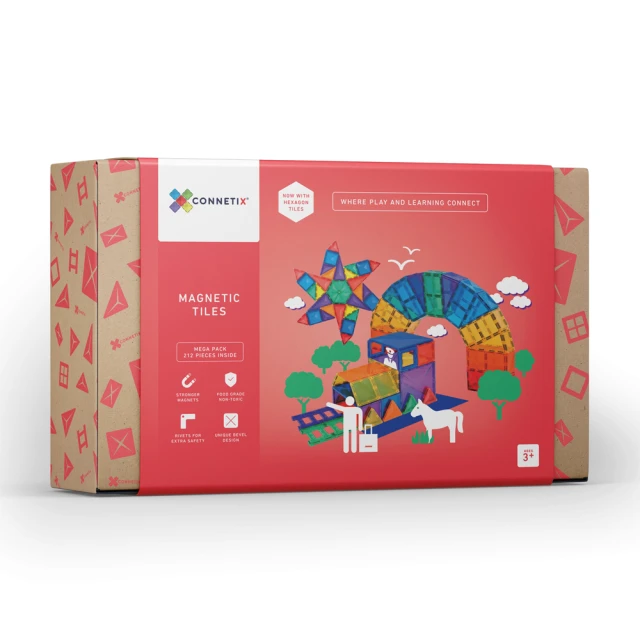 澳洲 Connetix 彩虹磁力積木-滾球軌道組(92pc)聖誕禮物|磁性積木|磁力片【麗兒采家】 歷史價格詳細信息