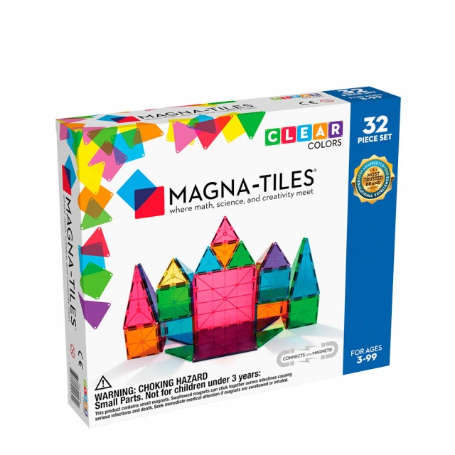 Magna-Tiles®彩色透光磁力積木 可透過光線的彩色磁性積木 歷史價格詳細信息