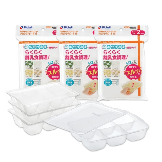 Richell 利其爾-第二代離乳食連裝盒15ml/2入 歷史價格詳細信息