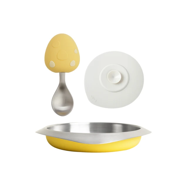 VIIDA Souffle 抗菌不鏽鋼餐盤-甜心粉[免運費] 歷史價格詳細信息