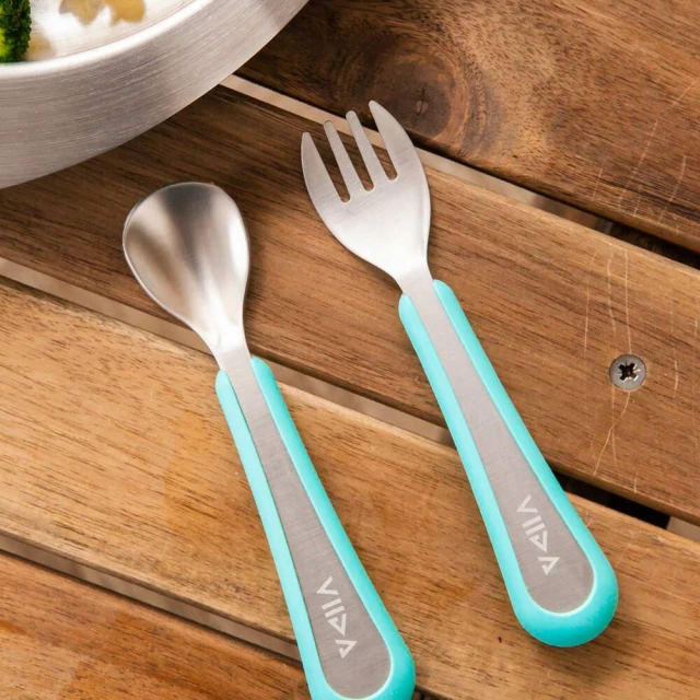 VIIDA Soufflé 抗菌不鏽鋼叉匙組 (S -6個月~2歲) 歷史價格詳細信息