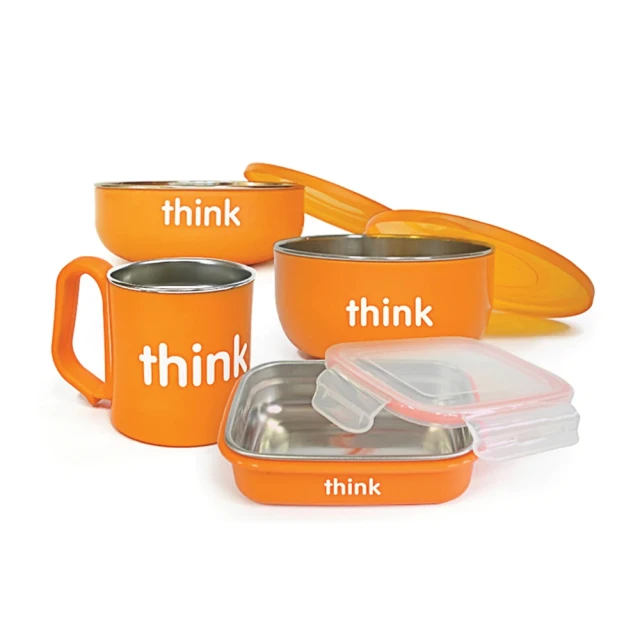 thinkbaby美國  兒童不鏽鋼餐具組[免運費] 歷史價格詳細信息