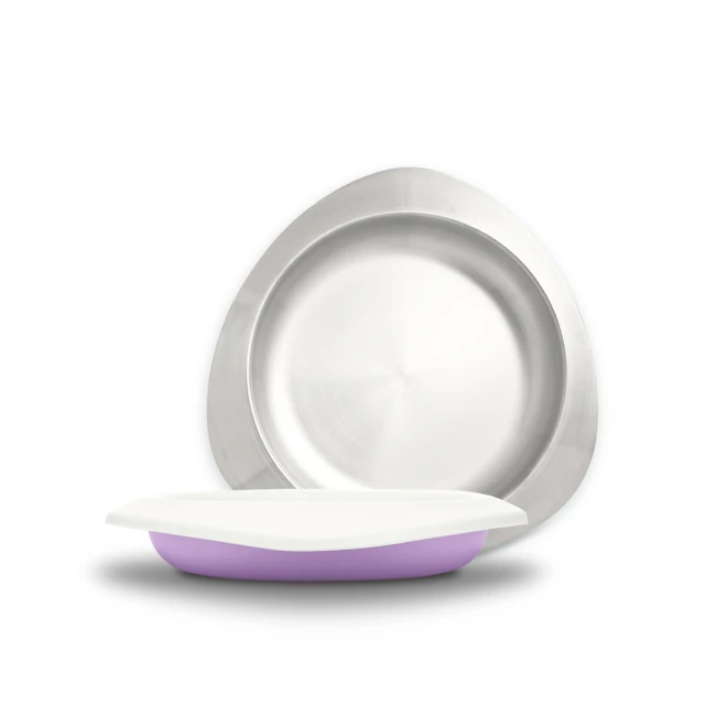 VIIDA Souffle 抗菌不鏽鋼餐盤-甜心粉[免運費] 歷史價格詳細信息