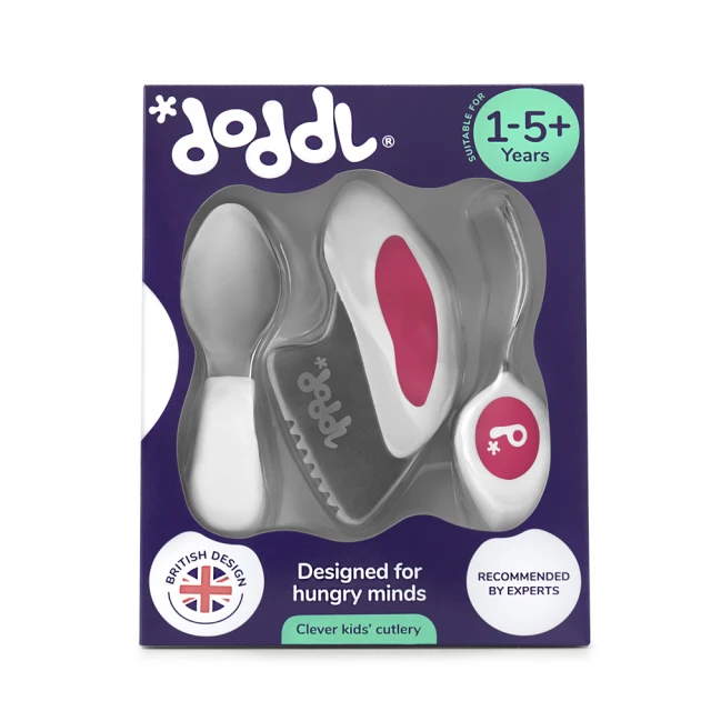 doddl 英國 人體工學嬰兒學習餐具2件組(附攜帶盒)-湖水綠 歷史價格詳細信息