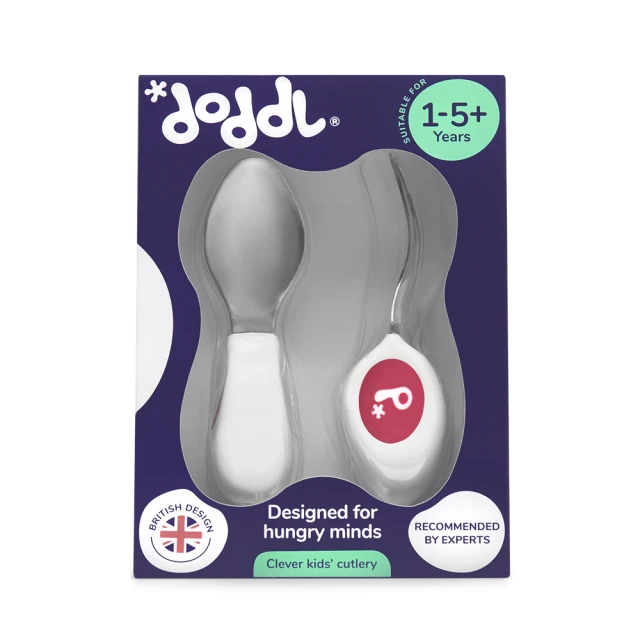doddl 英國 人體工學嬰兒學習餐具2件組(附攜帶盒)-湖水綠 歷史價格詳細信息