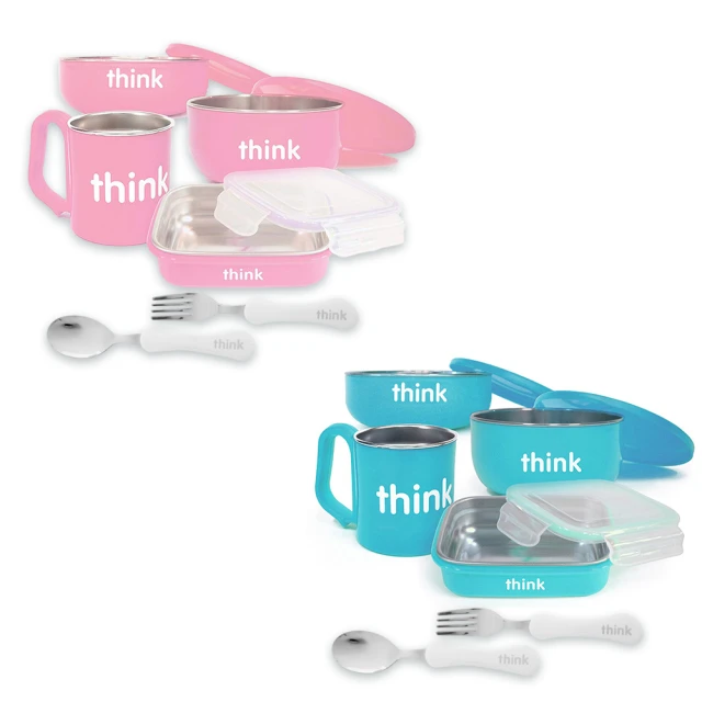 thinkbaby美國  兒童不鏽鋼餐具組[免運費] 歷史價格詳細信息