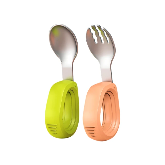 304不鏽鋼 兒童勺叉組 湯匙:15X3.3cm / 叉子:15X2.4cm(貓咪白)[大買家] 歷史價格詳細信息