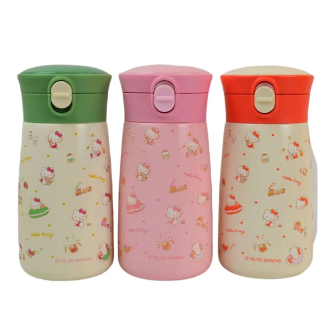 HELLO KITTY不鏽鋼保冷保溫杯350ml 2選1 91165608 【小品館】 歷史價格詳細信息
