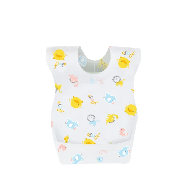 黃色小鴨 PiYO PiYO  三層防水拋棄圍兜-10入 歷史價格詳細信息