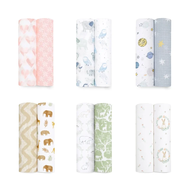 Aden & Anais 經典多功能包巾2入-熱氣球小飛象(ADDISNESWC20007) 784元 歷史價格詳細信息