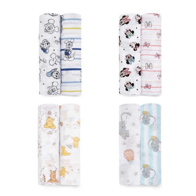 Aden & Anais 經典多功能包巾2入-熱氣球小飛象(ADDISNESWC20007) 784元 歷史價格詳細信息