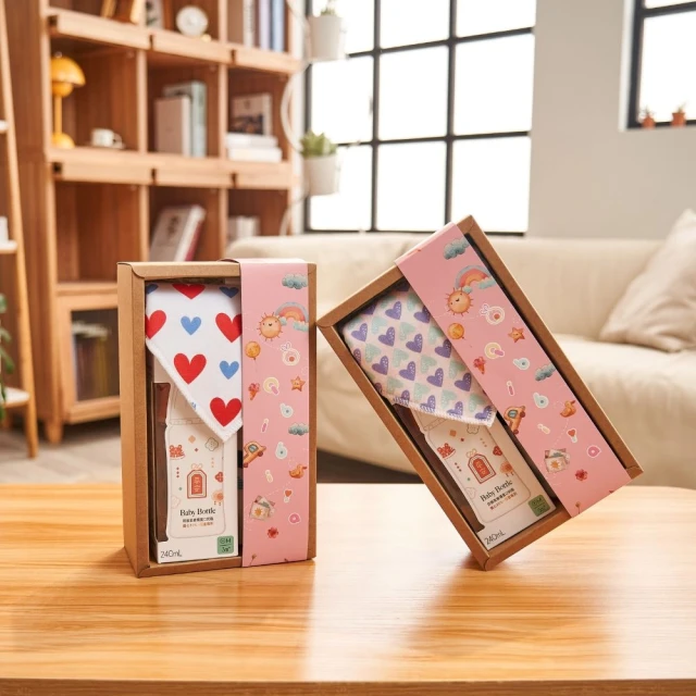 【Qbibiya】富貴小禮盒多款-吸管杯+手搖鈴+十層紗萬用巾(滿月彌月新生兒生日禮) 歷史價格詳細信息