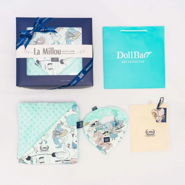【La Millou】新生兒必備組-單面巧柔豆豆毯+豆豆安撫兔(多款可選_彌月禮盒) 歷史價格詳細信息