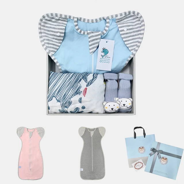 【Kori Deer 可莉鹿】彌月禮盒組-印花流蘇嬰兒萬用包巾+安撫巾(彌月禮滿月冷氣毯透氣寶寶被四季毯) 歷史價格詳細信息