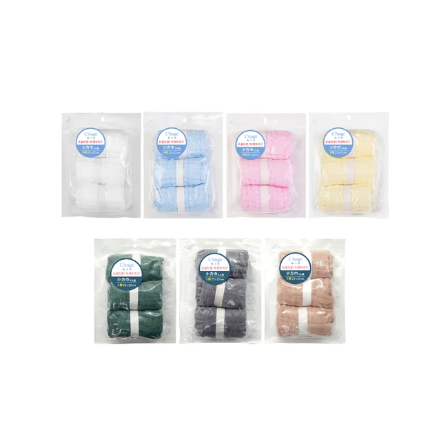 L'Ange棉之境 9層多功能紗布小方巾22x22cm(1入/3入) 米菲寶貝 歷史價格詳細信息