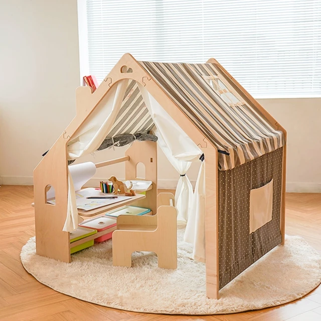 【韓國Naspa】手工樺木遊戲屋閱讀小屋-標準型28 遊戲地墊(現貨+預購/六色可選 MOMO獨家組合) 歷史價格詳細信息