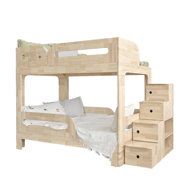 實木上床下 櫃帶高箱小戶型小臥室書桌壹體組合多功能兒童半高床 歷史價格詳細信息