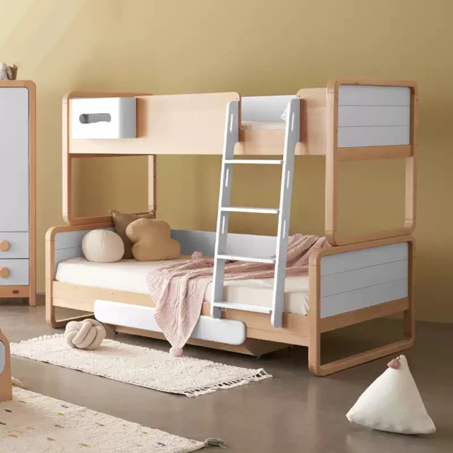 【成長天地】澳洲Boori 實木兒童拼接床延伸床邊床單人床附踏凳BR011(澳洲30年嬰童知名品牌) 歷史價格詳細信息