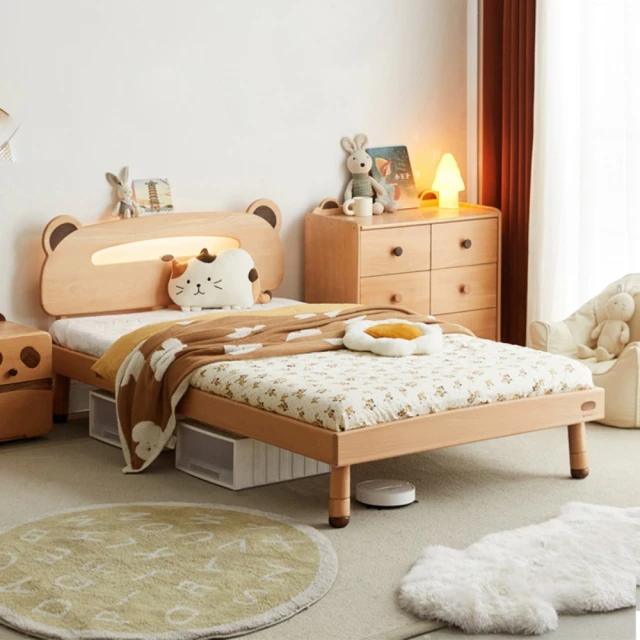 小熊吊燈兒童房燈北歐奶油風男孩女孩卡通圓形臥室吸頂燈 歷史價格詳細信息