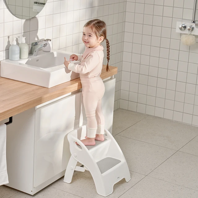 兒童洗手凳實木學習塔寶寶衛生間洗漱凳廚房踩踏凳二擋調節 歷史價格詳細信息