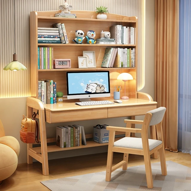 【HappyLife】實木可升降學生書桌 100公分 Y10764(電腦桌 工作桌 餐桌 桌子 木桌 實木桌 兒童桌 辦公桌) 歷史價格詳細信息