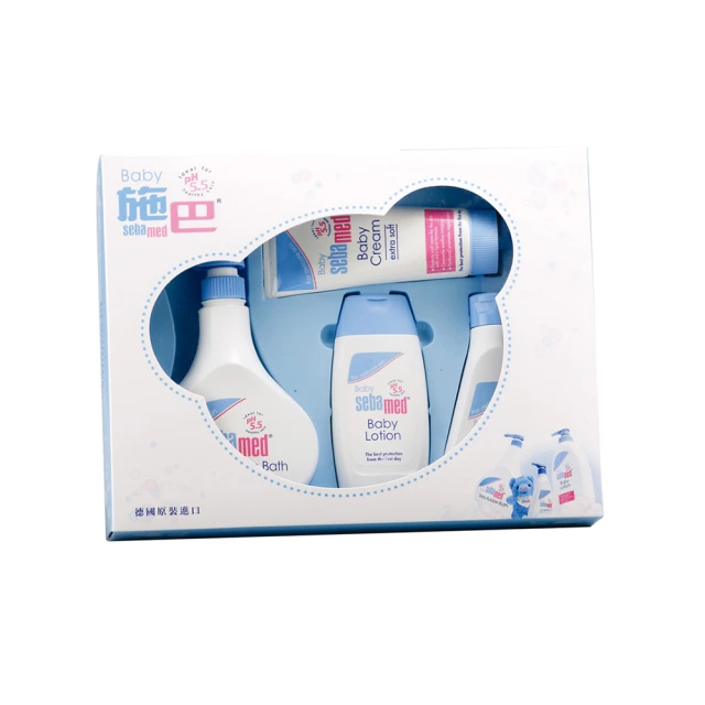 sebamed施巴嬰兒粉藍熊語大三件禮盒，附贈禮提袋，專用提袋、送禮大方*小小樂園* 歷史價格詳細信息