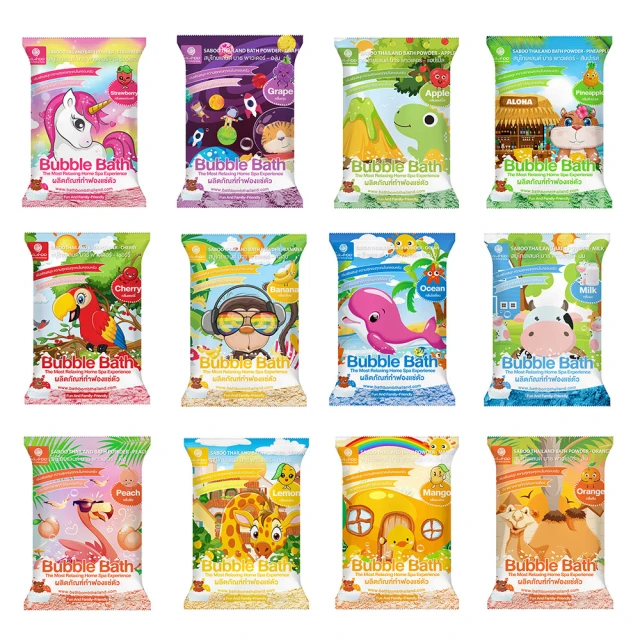 【泰國SABOO】泡澡沐浴粉 水果泡泡沐浴粉100gX3入組 歷史價格詳細信息