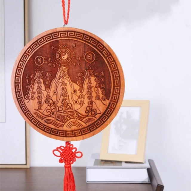 銅圓形山海鎮八卦鏡八卦圖銅牌凸面客廳擺件室內外八卦鏡掛件掛飾 歷史價格詳細信息