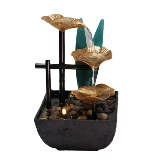 【COMET】USB現代簡約居家流水擺件附贈變壓器-水轉銀來(JR001) 歷史價格詳細信息