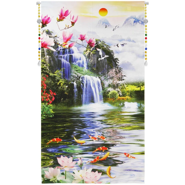 【命運好好玩】李玉珮-富貴迎門吉祥雀布簾 歷史價格詳細信息