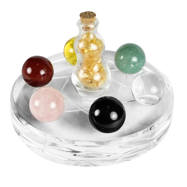 七星陣黃水晶解運珠車掛住宅店鋪掛件平安飾品黃水晶七星陣純天然 歷史價格詳細信息