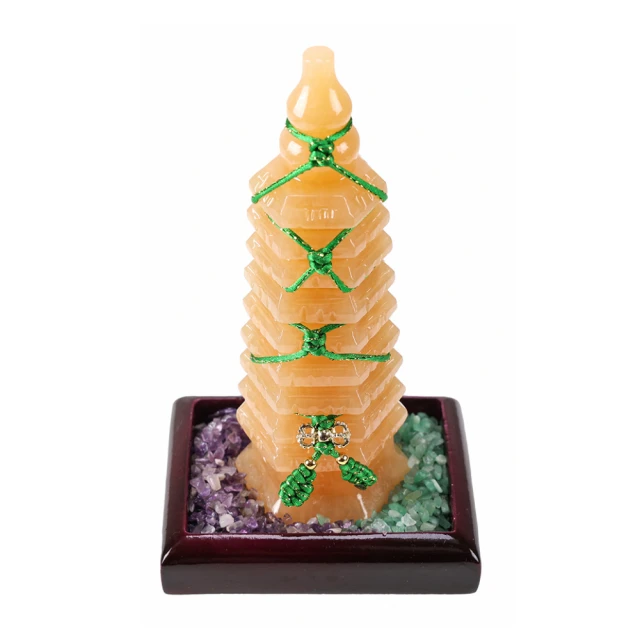 黃玉文昌塔事業考試吉祥風水家居飾品風水擺件工藝品批發善緣堂 歷史價格詳細信息