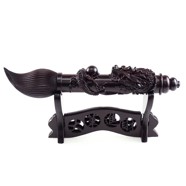 【開運方程式】事事如意檜木文昌筆(附實木底座招財雕刻開運擺設) 歷史價格詳細信息